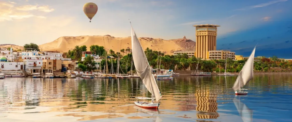 Aswan Tranquil Beauty Along the Nile